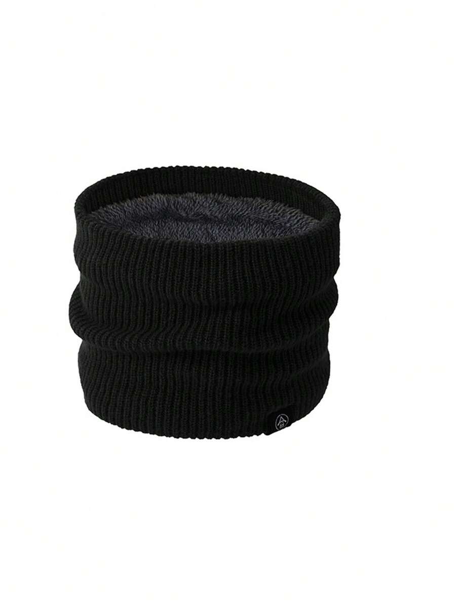 1 buah Pelindung Leher Tahan Angin Hangat Warna Polos Bahan Poliester - A - View 1