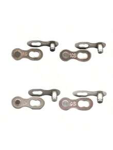 5 pares de conectores de eslabones de cadena de bicicleta, botones mágicos, enlaces maestros rápidos de velocidad para bicicleta de montaña 6/7/8/9/10/11/12 velocidades