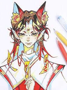 9/36/162/202/256 彩色凝胶笔套装 - 中号笔尖 (0.6mm)，Morandi 圆珠笔/勾线笔/荧光笔，适合鲜艳的书写和素描，书写流畅，适用于绘画、高亮、学生笔记、手册制作、办公等。 - 彩色 - 查看 10