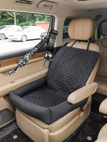 1 Pc Solid Color Plaid Pet Car Seat Cover, Waterproof Mat For Cats & Dogs - Multicolor - View 9