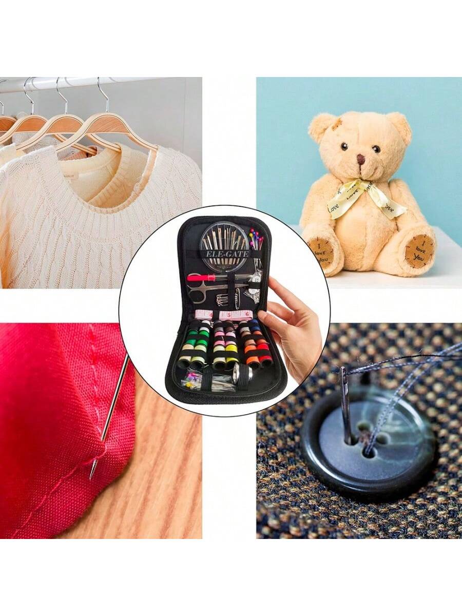 Kits de costura para viajar compactos