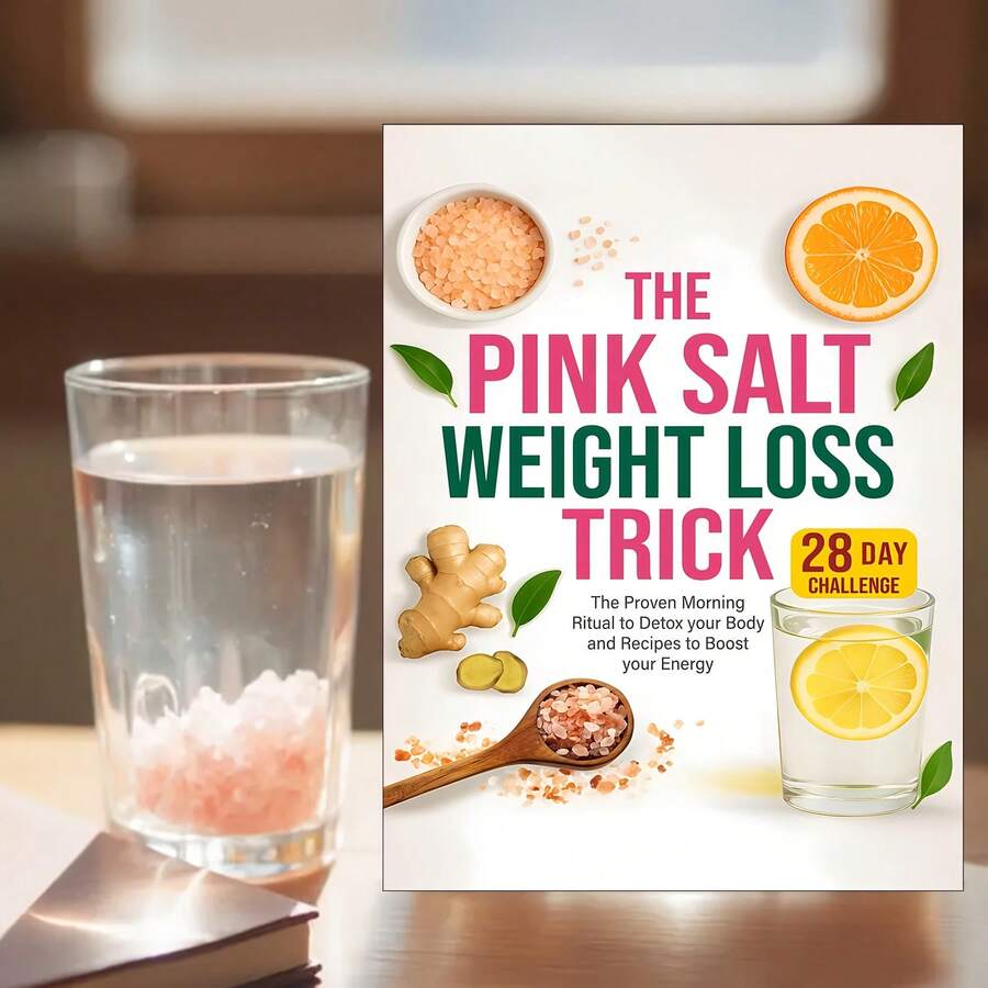 粉红盐减肥秘诀个人计划用品手册：经过验证的早晨例行程序，改善消化，增强能量，清洁身体并提供食谱 | 28天减肥挑战计划，通过28天减肥计划实现最佳健康状态，告别药丸，遵循粉红盐水挑战，恢复活力