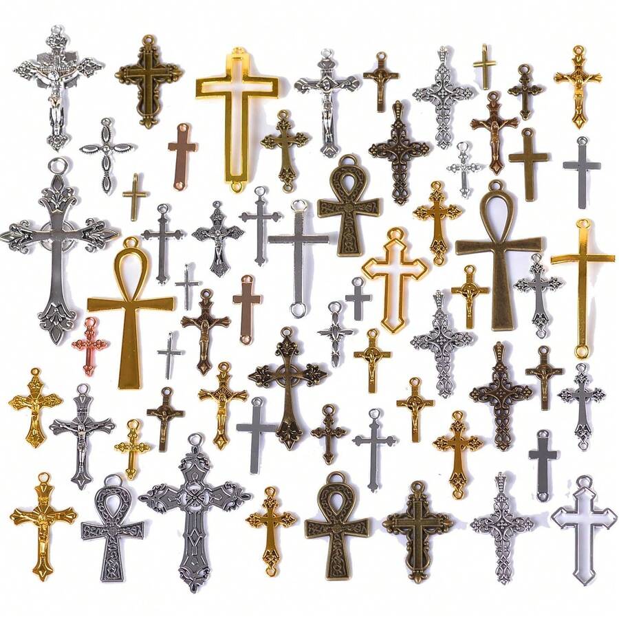 Stino Metal Charms Jewelry Making 100gram, Bulk Silver & Gold Plated Trinkets Earring Necklace Jewelry Making And Findings - Shoe Mixed Color - View 1