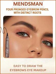 Festive Eyebrow Pencil - Lucky Surprise Delivery, Fine Four-Cornered Eyebrow Pencil, Triple Against, Sweat And Rub, Can Keep Eyebrow Makeup Intact Even In High Temperature And Sweating, Delicate Brush Strokes Can Easily Outline Brow Peaks, It Is An Excellent Women And A Good Choice Valentine's Day (Lucky Delivery - Style Is Slightly Different).