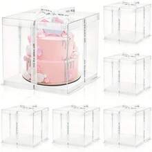 1pc Party & Holiday Gift Box, 1-Tier, 2-Tier, 3-Tier Gift Storage Box