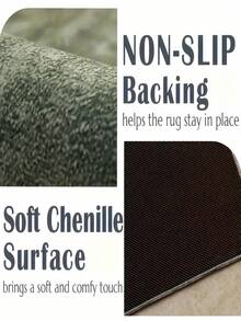 1 pieza, Alfombra de baño de lujo antideslizante con diseño de flores 3D brillante, súper suave, absorbente y de secado rápido de poliéster, fácil de limpiar y lavar - Excelente para la decoración del hogar y el uso en dormitorios, regalo perfecto para un nuevo hogar, accesorios de baño, decoración navideña, alfombra de cocina