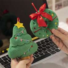 Süße Cartoon Weihnachtsbaum, Lebkuchenmann, Kranz Plüsch Ornamente, Weihnachtsbaum Dekorationen, Weihnachtsstrümpfe, Weihnachtsmannmützen Hängende Dekorationen, Geschenk Ornamente, Puppen