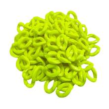 100set/25pcs 17x23/20X28mm Macaron Color Twist Chain Beads Buckle For Diy Fashion Necklace Phone Bag Chain Jewelry Making Decorative Accessories - Multicolor - View 25