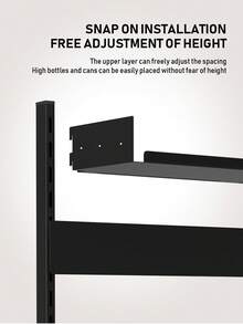 This 3-Tier Spice Rack Is Suitable For Home And Restaurant Kitchen Countertops, Can Hold Jars, Seasonings, Sauces And Knives. It Is Multi-Functional, High-Capacity, Detachable And Washable. - Multicolor - View 6