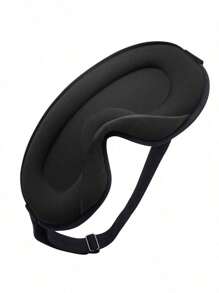 1PC 6A Mulberry Silk Sleep Mask|Ice-Cool & Breathable Eye Cover For Deep Sleep|100% Pure Adjustable Blindfold For Travel & Migraine|SPA-Grade Blackout Shades (3 Colors) - Pink - View 16