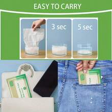 50/100pcs Flushable Disposable Toilet Seat Covers - Portable Paper Protective Covers, Suitable For Travel, Toilet Training, School, Camping And Public Restrooms - Multicolor - View 5