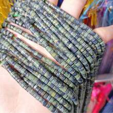 4x2mm Natural Gemstone Howlite Agate Quartz Jasper Cylinder Tube Beads Handmade DIY Women Bracelet Necklace Loose Spacer Beads For Jewelry Making DIY Accessories - Multicolor - View 36