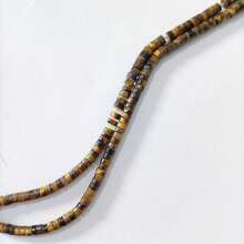 4x2mm Natural Gemstone Howlite Agate Quartz Jasper Cylinder Tube Beads Handmade DIY Women Bracelet Necklace Loose Spacer Beads For Jewelry Making DIY Accessories - Multicolor - View 6