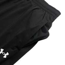 Under Armour 男女同款針織長褲運動針織長褲休閒褲日常旅遊舒適運動褲 25600707 - 黑色 - 查看 3