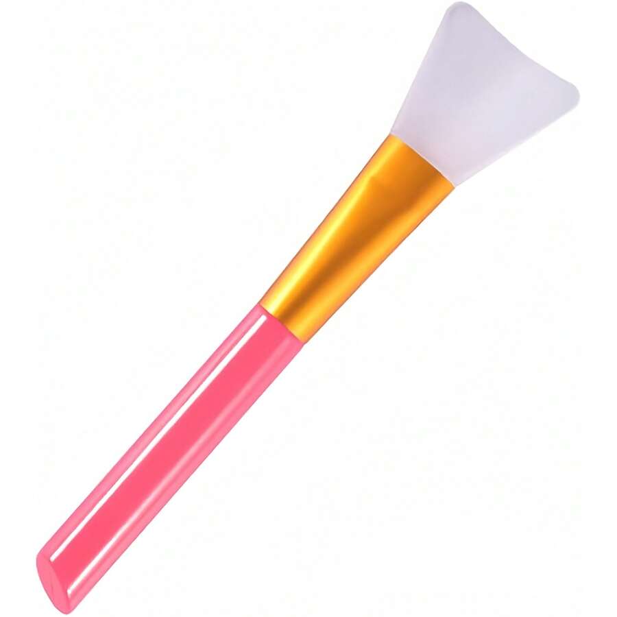 1-Piece Silicone Mask Applicator Tool - Soft Silicone Facial Mud Mask Brush | Random Color | Hairless Spatula For Applying Body Lotion, Butter Mud Masks & DIY Masks | Essential Beauty Tool For Mess-Free Mask Application | Gentle On Skin, Easy To Clean & Reusable | Perfect For Daily Skincare & At-Home Spa Routines - Màu sắc ngẫu nhiên - Xem 1