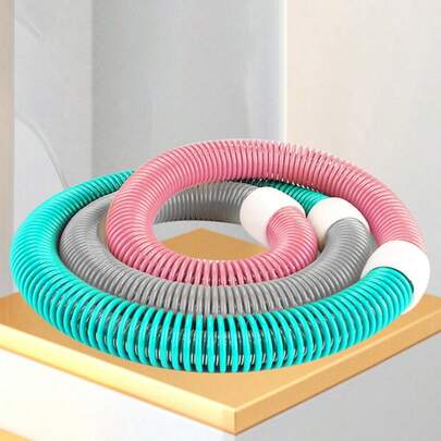 Soft Yoga Ring With Spring For Abdominal Contraction And Weight Gain Without Hurting The Waist. Women Can Exercise To Slim Their Stomachs. This Is A Fitness And Weight Loss Gadget Made Of Plastic Hose.