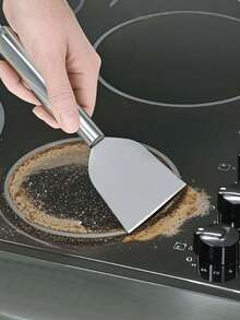 1 件装不锈钢清洁刮刀 - 多功能金属实用铲，适用于厨房、浴室、家居 - 无需用电，经久耐用，节省空间设计 - 彩色 - 查看 2