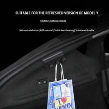 Gancio per il bagagliaio posteriore, supporto per borse della spesa, portaombrelli e accessori per l'interno dell'auto compatibile con Juniper 2025