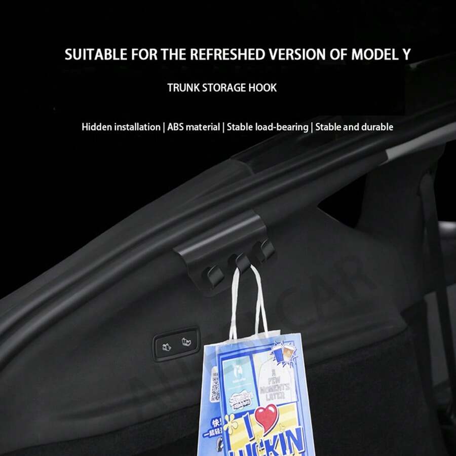Gancio per il bagagliaio posteriore, supporto per borse della spesa, portaombrelli e accessori per l'interno dell'auto compatibile con Juniper 2025