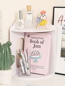 1 件转角书桌收纳架，垂直床边储物架，多功能宿舍角落架，稳定的床头柜架