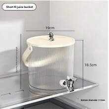 新款豪华双层冷水壶收纳架，桌面果汁饮料分配器带水龙头 - 彩色 - 查看 12