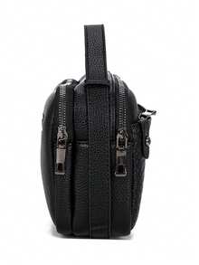 Túi cầm tay nam công sở dập nổi họa tiết cá sấu nhiều khóa kéo, túi xách dung tích lớn, túi đựng đồ vệ sinh cá nhân khi đi du lịch, thích hợp làm quà tặng Ngày của Cha, quà tặng Ngày lễ tình nhân, đi làm - Nhiều màu - Xem 5