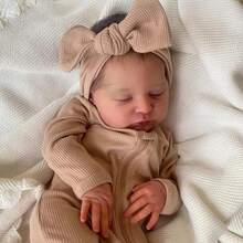 Realistic Reborn Baby Dolls 19 Inch Realistic Toddler Doll Sleeping Real Life Newborn Baby Dolls That Look Real Lifelike Baby Dolls Soft Vinyl Body
