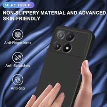 哑光黑手机壳，兼容红米手机、Galaxy A17、Galaxy A07，黑色手机壳，手机保护套，手机壳，黑色手机壳，极简手机壳，纯色手机壳，黑色防震TPU手机壳（军规级防震），超薄手机壳，手机保护套，手机外壳。15 4G 欧洲版 171mm，Note 14 4G 全球版 163mm，Note 11S 4G 全球版，Note 12 Pro (5G) - 黑色-佳霆 - 查看 1