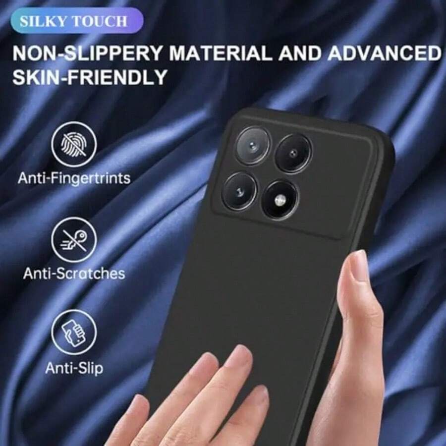 哑光黑手机壳,兼容红米手机、Galaxy A17、Galaxy A07,黑色手机壳,手机保护套,手机壳,黑色手机壳,极简手机壳,纯色手机壳,黑色防震TPU手机壳(军规级防震),超薄手机壳,手机保护套,手机外壳。15 4G 欧洲版 171mm,Note 14 4G 全球版 163mm,Note 11S 4G 全球版,Note 12 Pro (5G) - 黑色-佳霆 - 查看 1