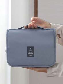 1入組便攜式旅行洗漱用品袋男女休閒防水收納袋