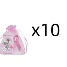 20pcs Breast Cancer Promotional Accessories, Breast Cancer Women's Inspirational Gifts, Women's Pink Breast Cancer Promotional Decorations, Red Ribbon Brooches,Including Transparent Gauze Bag And Greeting Card, Women's Love Friendship Party Encouragement Gift,Car Keychains Car Accessories Bag Charm School Cute Goth Y2k Halloween Accessories Teachers Day Bag Accessories Lanyards With Id Holder Car Accessories Bag Charms - Multicolor - View 18