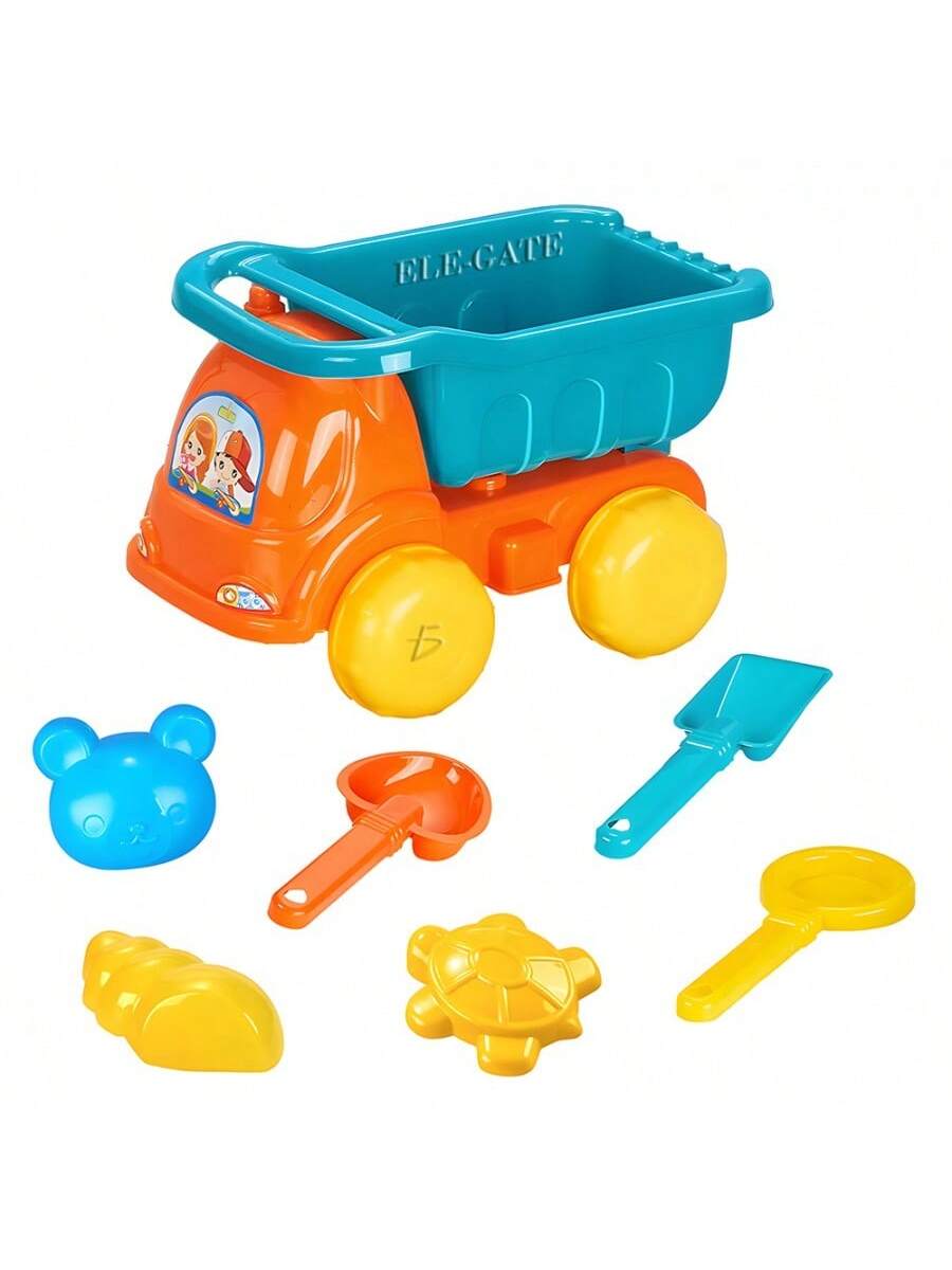 Set de juegos de playa con camión móvil y caja de camión