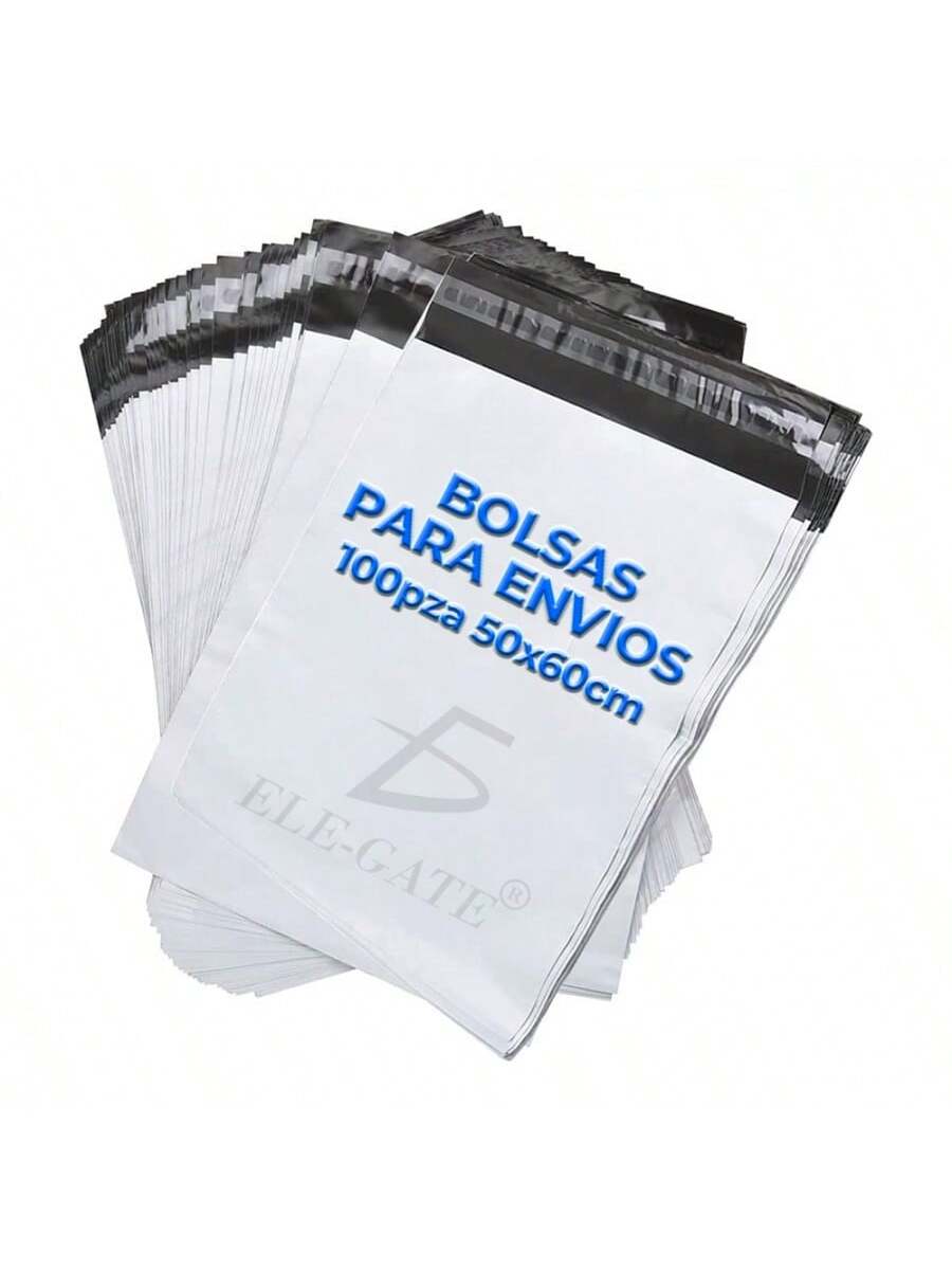 Paquete de 100 sobres de envío de poliplástico