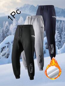男士秋冬加厚长裤一条，最新款加厚升级保暖长裤！休闲运动裤，男士长裤