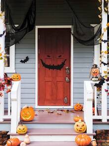 1 Mảnh - Trang phục kinh dị Halloween màu đen - Trang phục trang trí ngoài trời cho bữa tiệc Halloween trong ngôi nhà ma ám, Trang trí mùa thu, Trang trí lễ Tạ ơn, Trang trí lễ hội thu hoạch, Trang trí mùa thu, Trang trí phòng ngủ, Trang trí phòng, Trang trí làm vườn ngoài trời, Trang trí thang cuốn hành lang, Trang trí bàn, Giáng sinh - màu đen - Xem 5