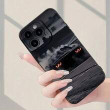 Estuche Protector de Teléfono Antigolpes Creativo y Divertido con Patrón de Coches Deportivos Clásicos, Compatible con iPhone 7/8/11/12/14/15/16/17 Pro/16 Plus/16 Promax/X/Xs Max/Xr/SE/Mini, Ideal para Chicos y Chicas - Negro - Ver 5