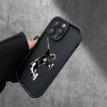 Entrega Local  Caliente No. 10 Anime Chico de Fútbol Patrón Creativo de Dibujos Animados, Nueva Funda de Teléfono con Escalera de Ojos de Cielo, Divertida, Sencilla, de Moda, Personalidad, , Regalo de Vacaciones para Parejas, Funda de Teléfono para iPhone - Blanco antiguo - Ver 8