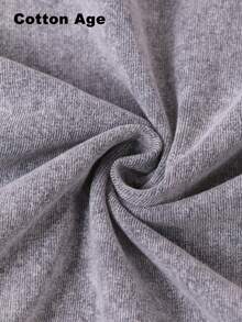 Vintage Men's Tank Top - Sade Graphic Print And Text - Perfect For Autumn/Winter Layering - Ideal Halloween/Christmas Gift Choice - 灰色 - 查看 4