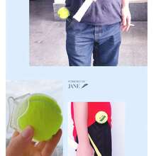 Single Tennis Ball Clip Carrier Tool Durable Non Slip Waist Mounted Clip Holder Practice Training Accessory Sturdy Quick Release Mechanism Fits All Waistbands Pants Skirts Court Drills Portable Tennis Gear - Multicolor - View 6