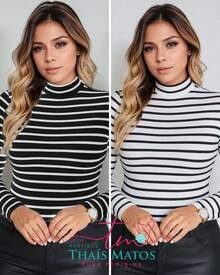 2 Cacharrel Listr Preto/branco