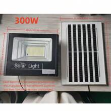 1 Modell Außen-Solarbeleuchtung, LED-Perlen helles weißes Licht von Dämmerung bis Morgengrauen, Solar-Sicherheitsscheinwerfer für Scheune, Garten, Garage, Weg, Hof, Terrasse, Rasen, Balkon, mit Kabel