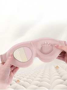 1 Piece 3d Contour Sleep Eye Mask, Lightweight And Comfortable, Ideal For Deep Sleep And Relaxation, Adjustable Soft Eye Mask, Suitable For Yoga, Travel And Daily Use,Eye Mask Cover For Sleeping With Elastic Strap,Shading Blindfold For Women And Men,Vacation Essentials, Mask,Travel Essentials,Eye Mask For Lashes,School,Back To School,Travel,Travel Essentials,Home Essentials,Eye Mask,Sleep Mask