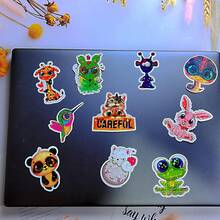 20 Sheets A4(8.3x11.7 Inch) Holographic Vinyl Sticker Paper, Transparent Holographic Vinyl Laminate Film, Clear Overlay Lamination Sticker Paper Self Adhesive Waterproof - Star