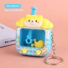 Mini Claw Machine Keychain - Portable Small Doll Catcher Game, Home Plush Grabber Doll, Cute Pendant Accessory (Entertainment Gift), Stitch Toys, Travel Toys, Classroom Fidget Toys, Mini Stuff, Bath Toys, Christmas Stationery, Stress Ball, Birthday Gift, Christmas Gift, Halloween Gift, Perfect Gift