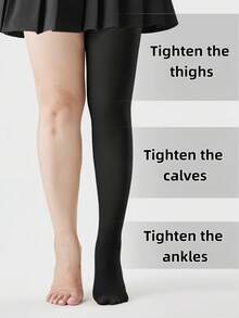 1 par de Meias-calças/Collants Térmicos Forrados de Fleece Preto/Marrom para Mulheres, 300g/200g/80g, Ondas, Amor, Coração, Laço, Estampa de Leopardo, Meias Grossas de Fleece, Mostra o Tom de Pele, Sexy, Alta Elasticidade, Legging Ajustada, Macia e Suave, Modelagem de Perna na Moda, Adequada para Fashionistas, Jovens, Adolescentes, -10-15°C, Meias-calças para Primavera/Outono/Inverno, Festa, Discoteca, Várias Festas, Esportes, Lazer, Negócios e Outros Usos Diários.