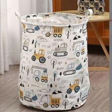 1pc, Home Multi-Functional Storage Basket, Foldable Basket For Dirty Clothes (Can Be Used As Laundry Hamper), Also Serves As Toy Box & Storage Bucket, Space-Saving Foldable Design For Multiple Scenarios, Facilitates Home Storage, Suitable For Clothing Storage, Toy Organization, Clutter Storage, Space Optimization - Yellow - View 10