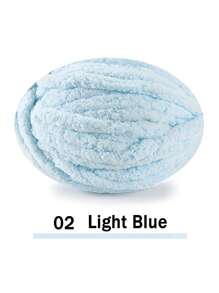 500克/250克超粗雪尼尔纱线，直径2厘米 - DIY手工编织毯，毛绒质感，厚实柔软的聚酯纤维，适合钩织舒适的枕头、毯子、地毯、宠物床、宠物窝、围巾、帽子、斜挎包等。