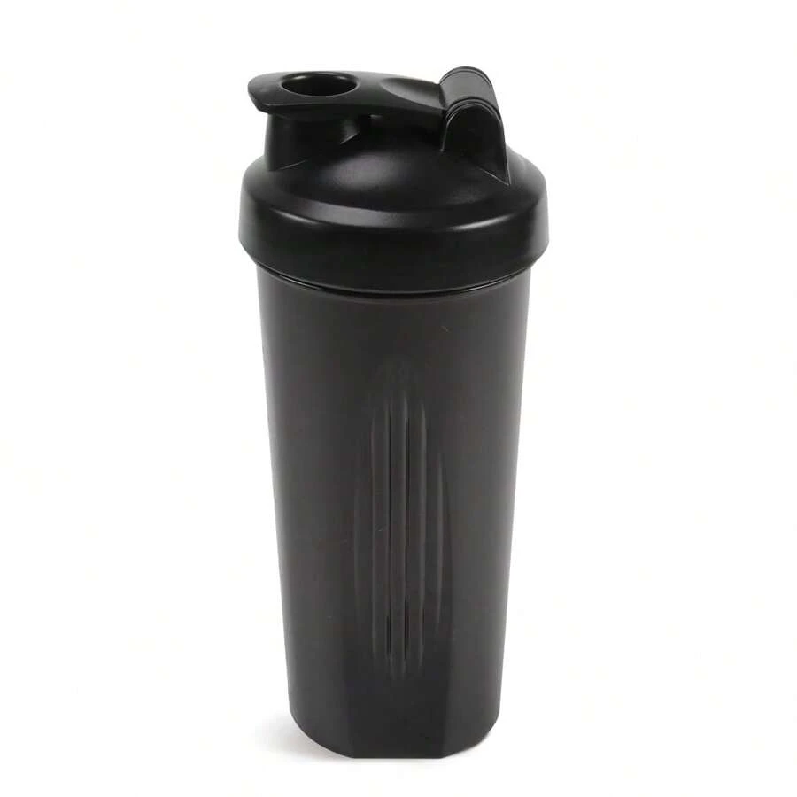 1 Stück Proteinshake Pulver Sports Wasserflasche mit Ball Milchshake Mixer Becher 600 ml