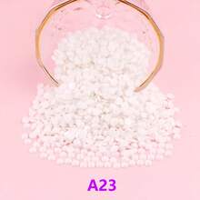 2毫米-6毫米树脂水钻，彩色，非热熔，平底，胶粘式，美甲宝石，闪亮水钻，果冻珠，适用于美甲、马克杯、瓶子、水杯、手机、化妆DIY配件、美甲用品 - 黑與白 - 查看 16