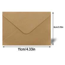 14Colors Small Envelopes, 4.3 X 3.15 Inch Coloured Envelopes Lovely Mini Envelopes For Christmas, Thanksgiving, Wedding, Birthday Party Supplies, Card And Seed Bustine Cartoncini Colorati Buste Lettere Buste Partecipazioni Matrimonio Buste Carta - one-size - View 9